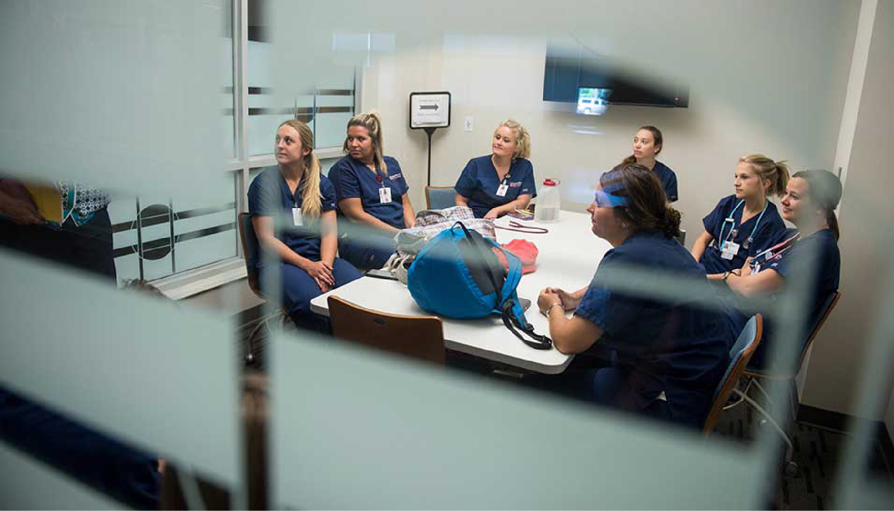 Nursing Students Working in a lab