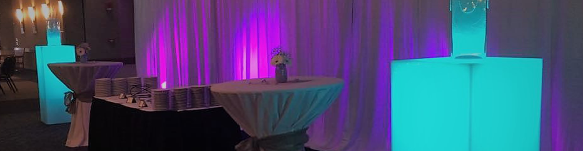 Lighted Decor for Proms and Special Events