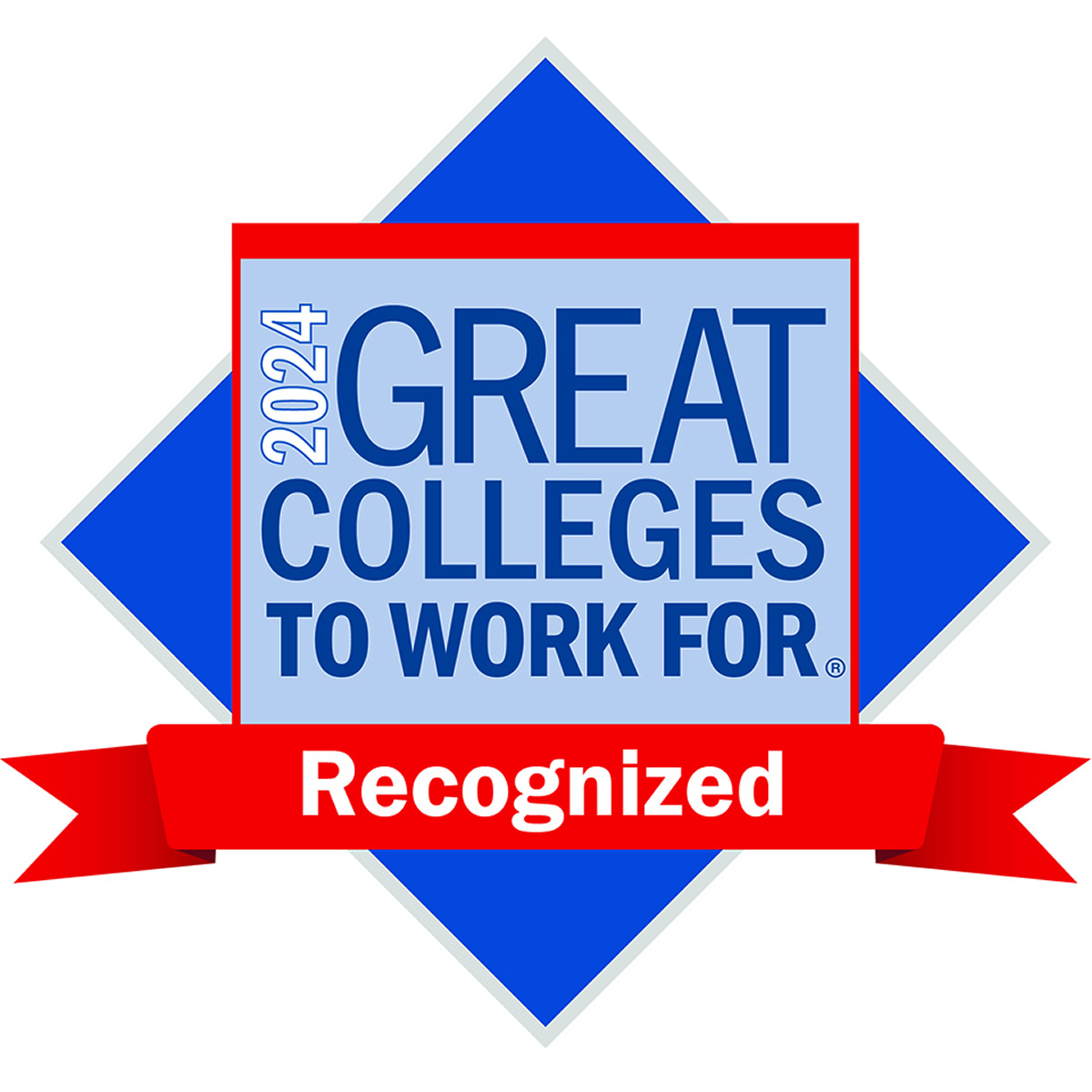 Great Colleges to Work For 2024 Badge
