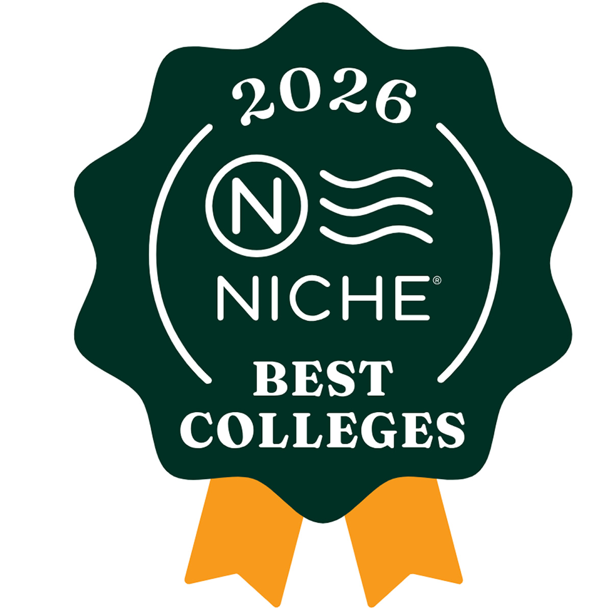 Niche 2026 Best Colleges Badge