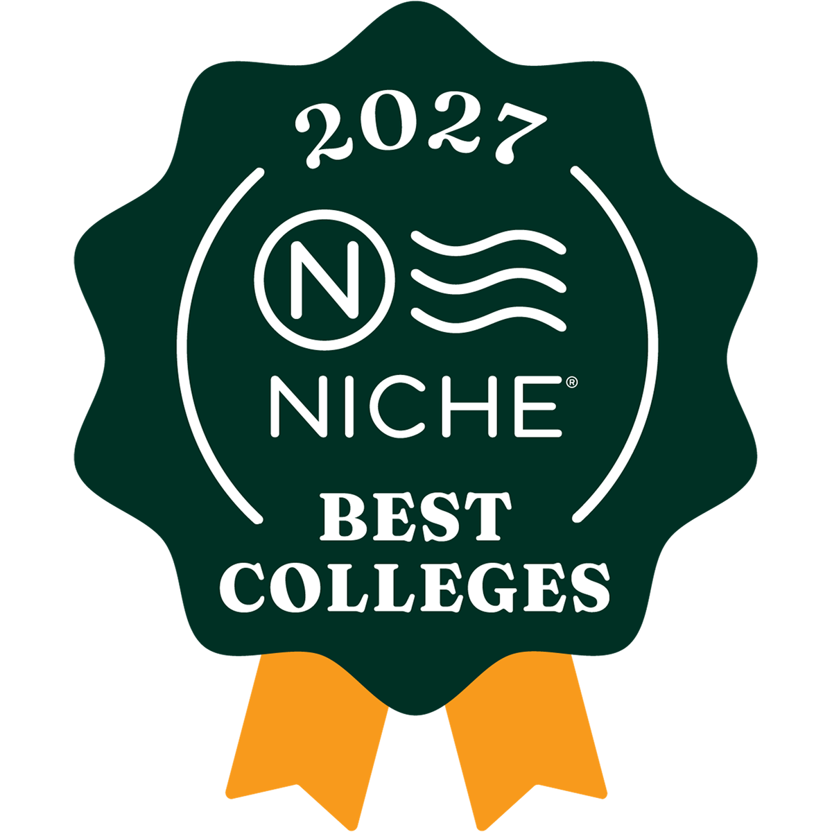 Niche 2027 Best Colleges Badge