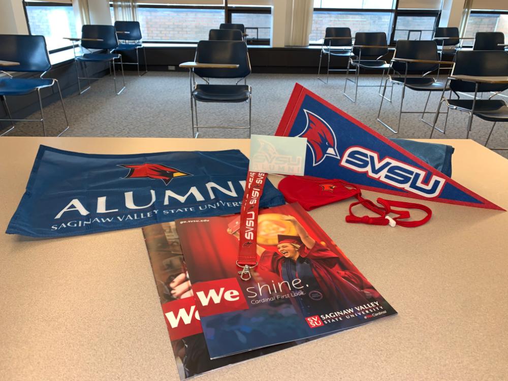 Banner, poster, viewbook, mask