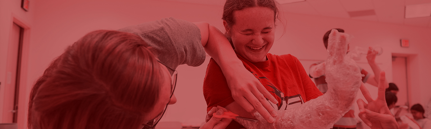 Students at Summer Art Camp