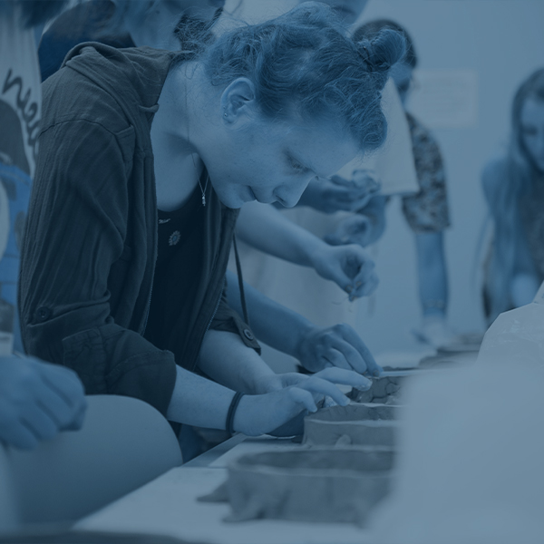 Students at Summer Art Camp