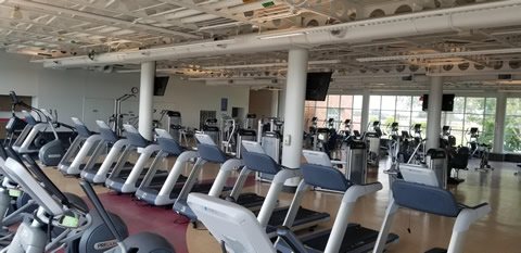 Empty Fitness Center