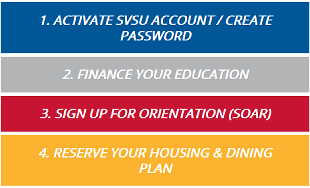 Admitted Students - Take your Next Steps at SVSU