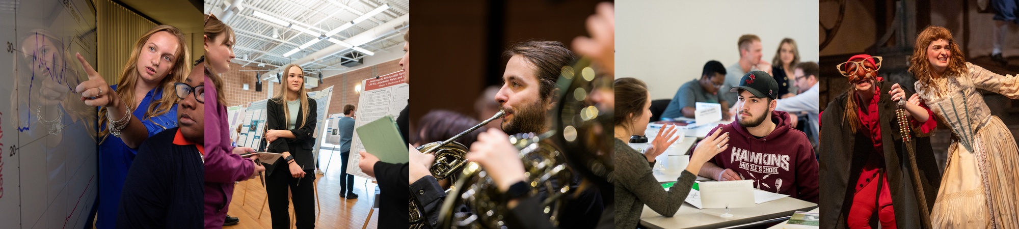 Colleage of students in the College of Arts and Behavioral Sciences