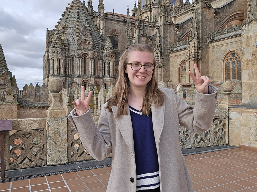 Riley R in South Korea as international studies major