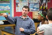 Craig Coopersmith teaches sixth grade