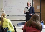 Deborah Smith teaches secondary education at SVSU. 