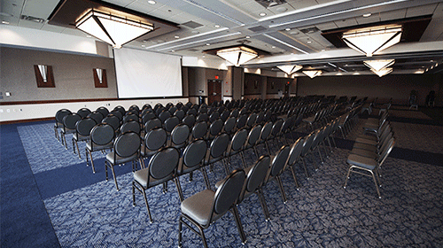 The Conference Center Banquet Room.