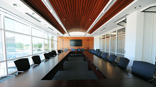 The Executive Board Room at SVSU.