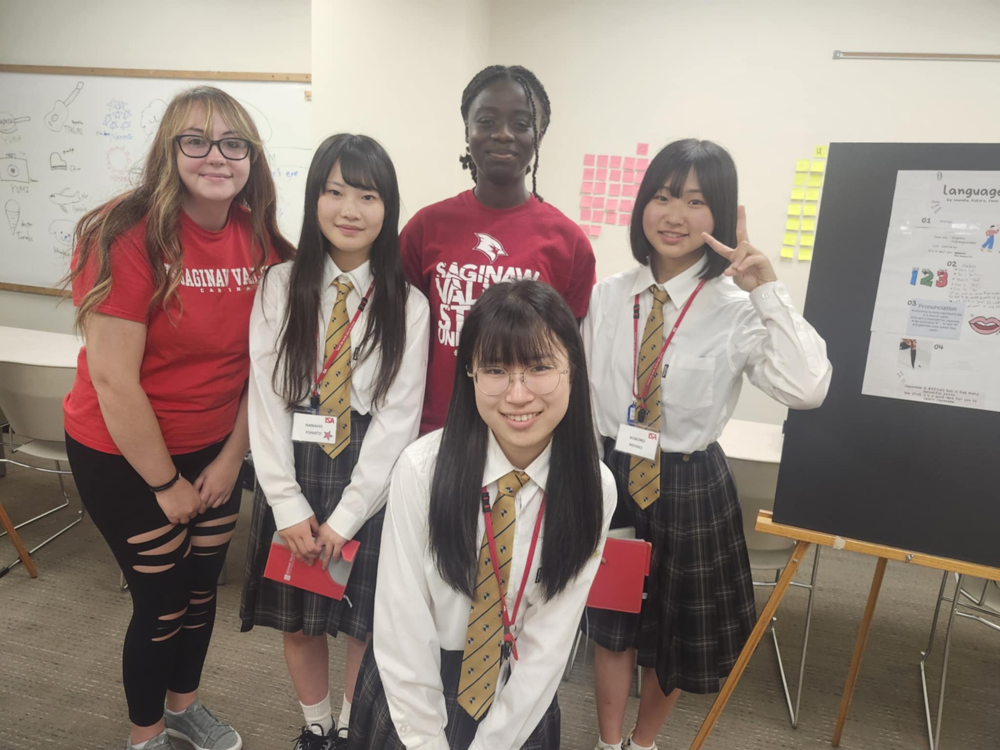 Japanese high school students