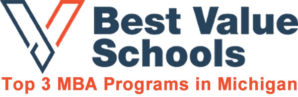 Best Value Schools - Top 3 MBA Programs in Michigan Logo