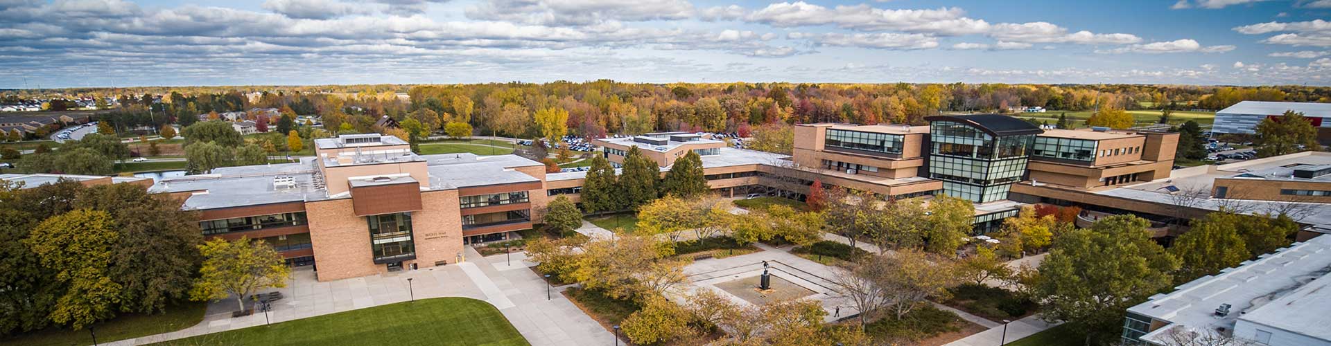 Central campus in the fall