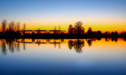 SVSU at Sunset