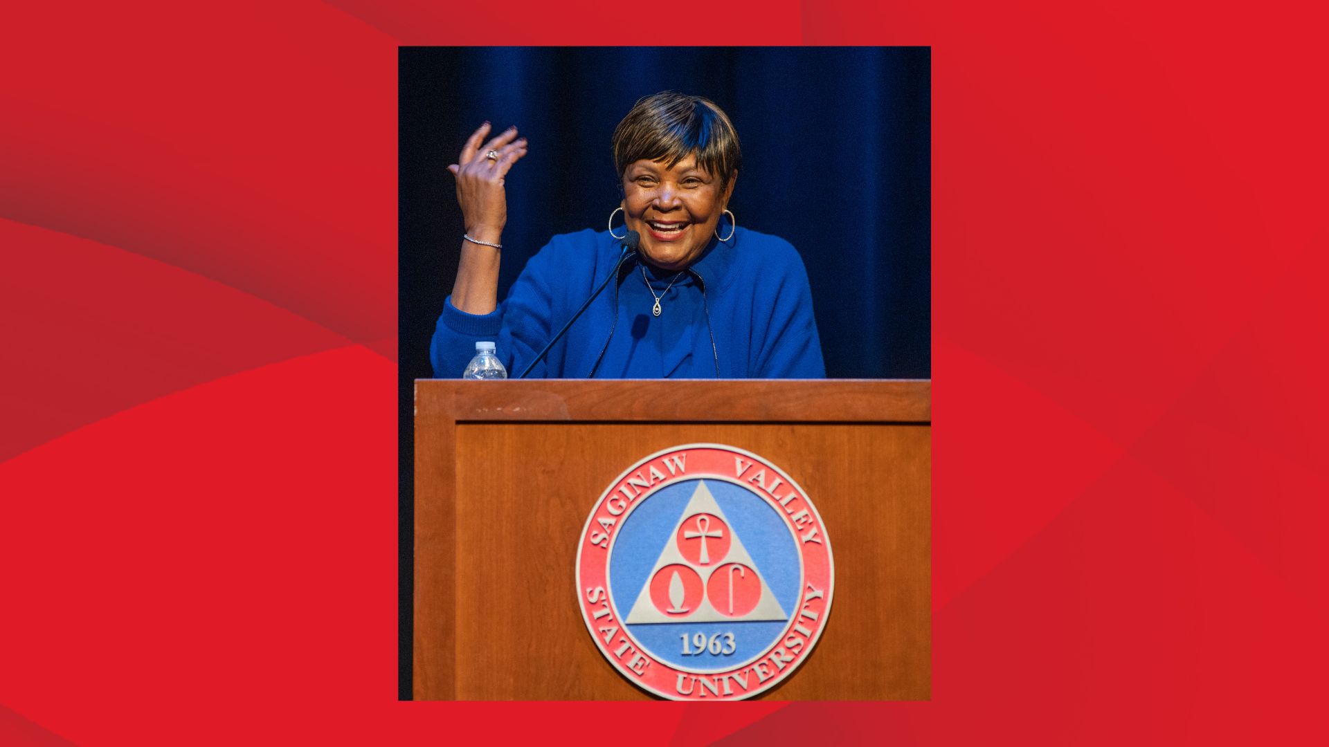 Dr Thorns giving a speech at MLK Event