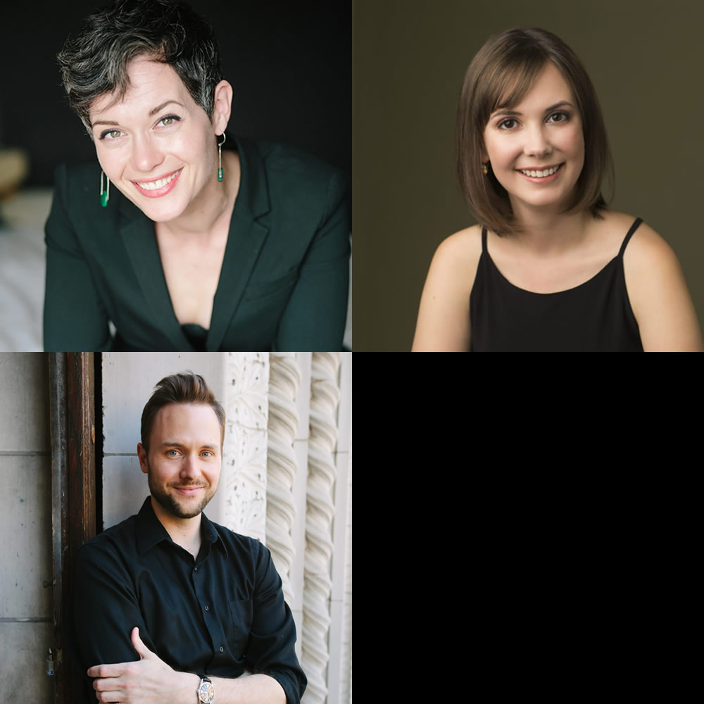 Emily Marvosh (voice), Christina Giuca Krause (piano), and Arturo Ziraldo (viola)