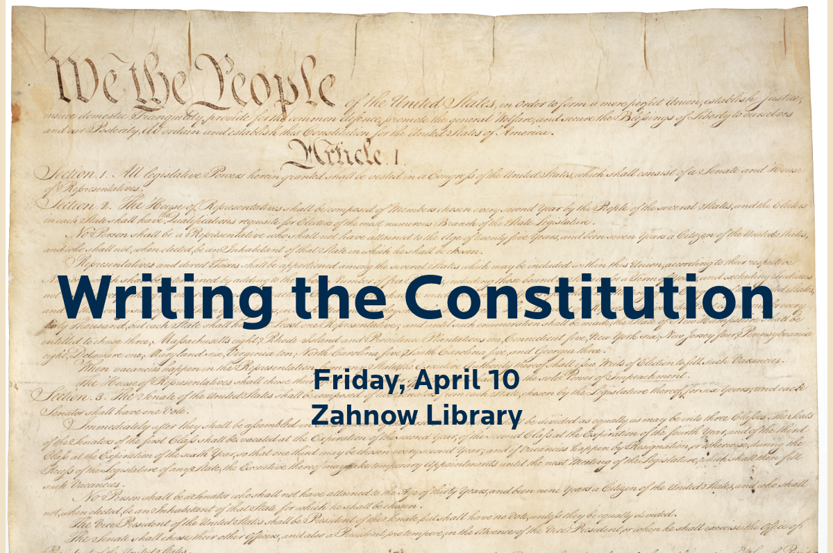 Writing the Constitution