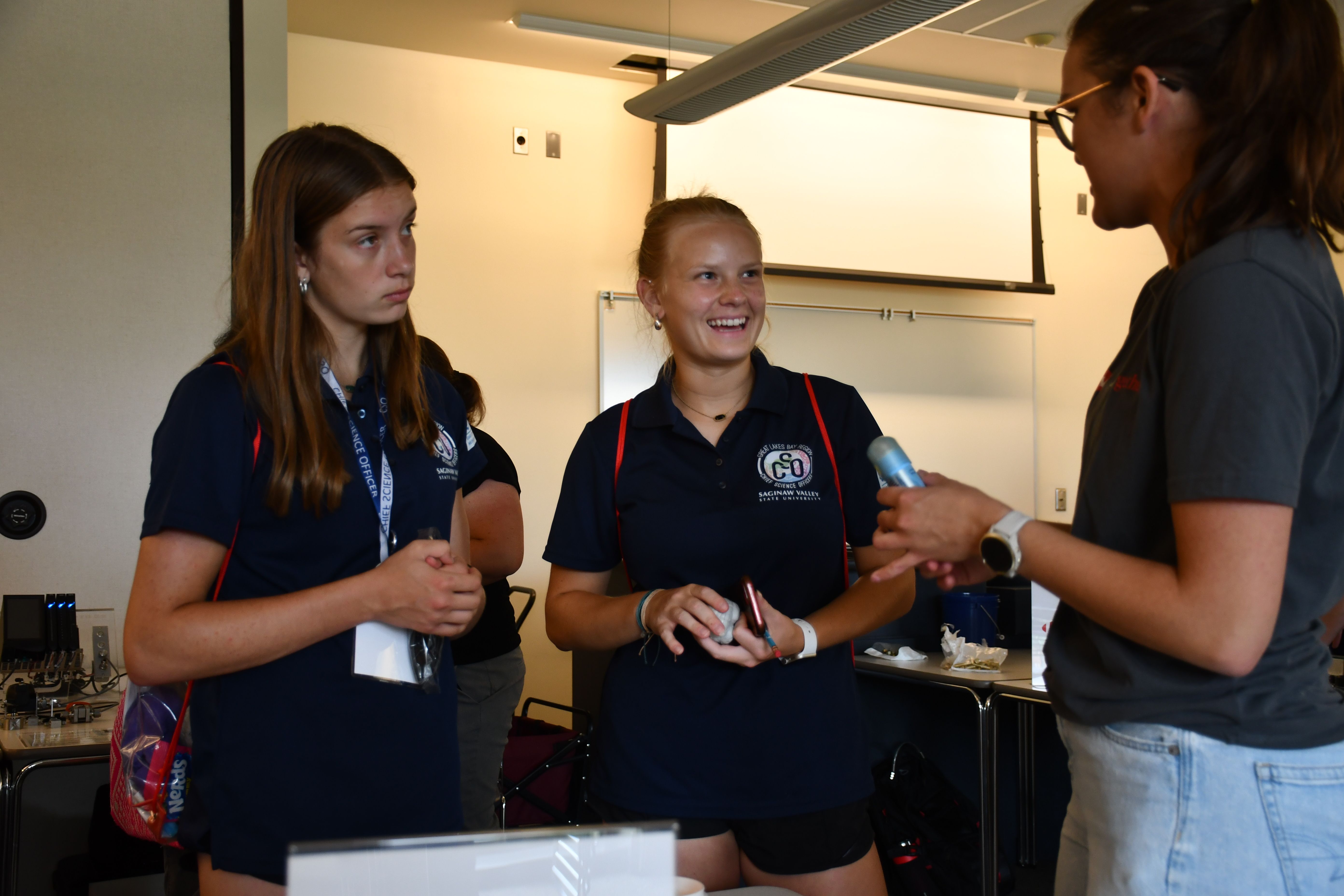 Chief Science Officers students being inspired by STEM professionals.