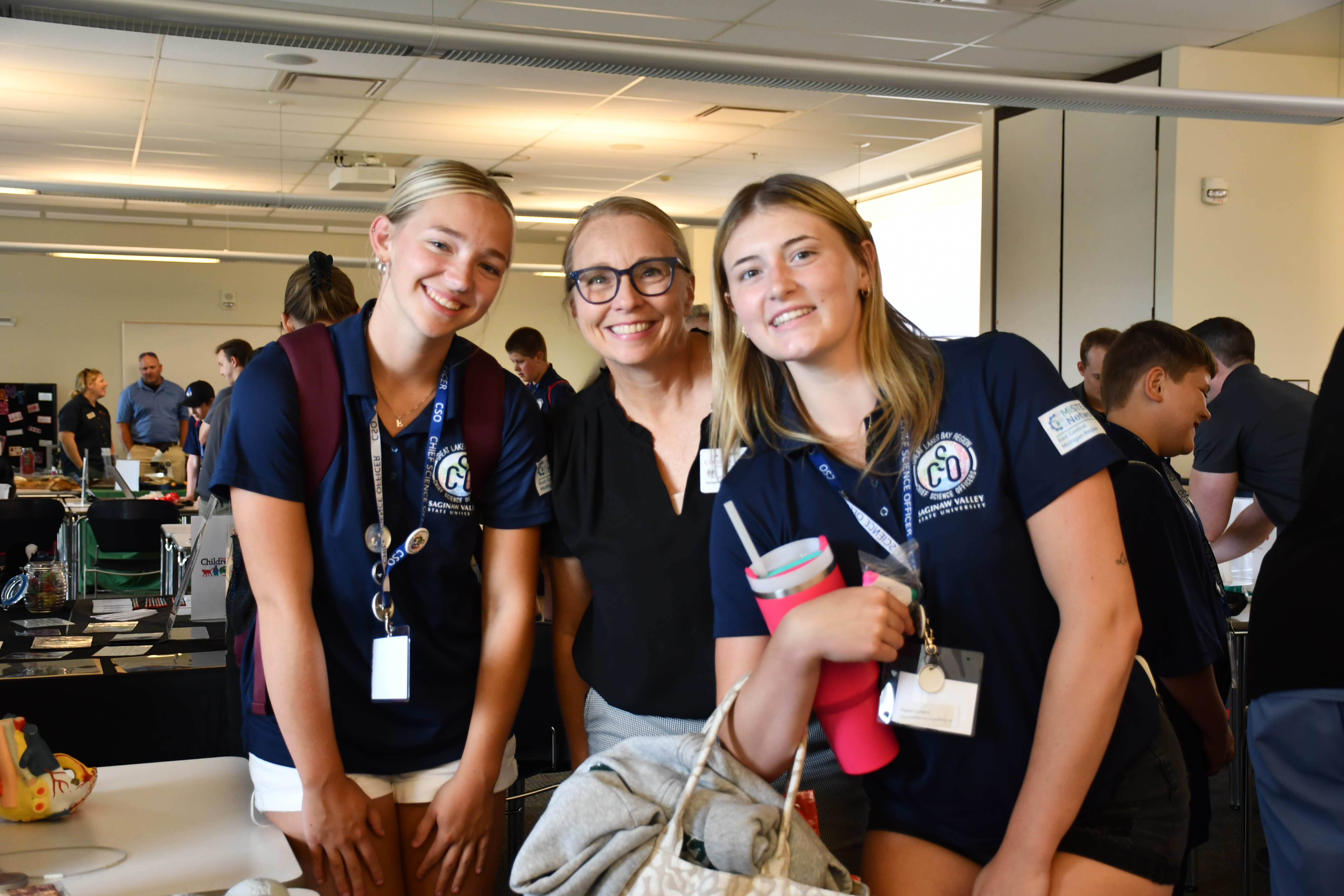 Students with STEM Professional