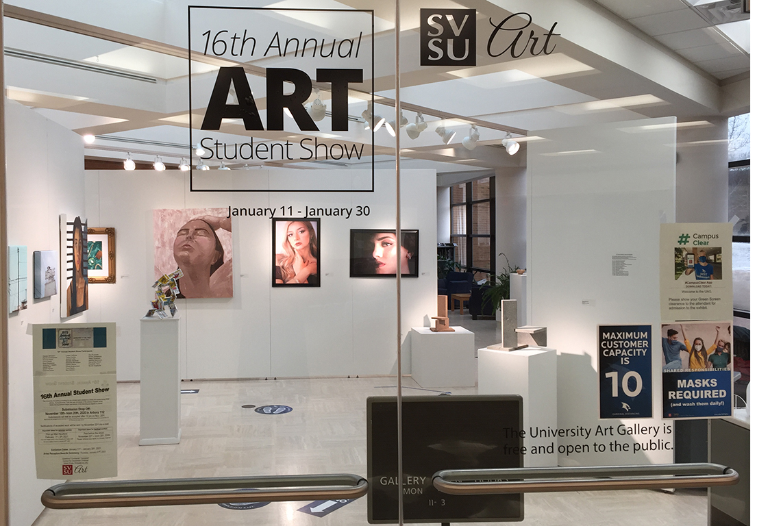 16th Annual Art Student Show - University Art Department Gallery - SVSU