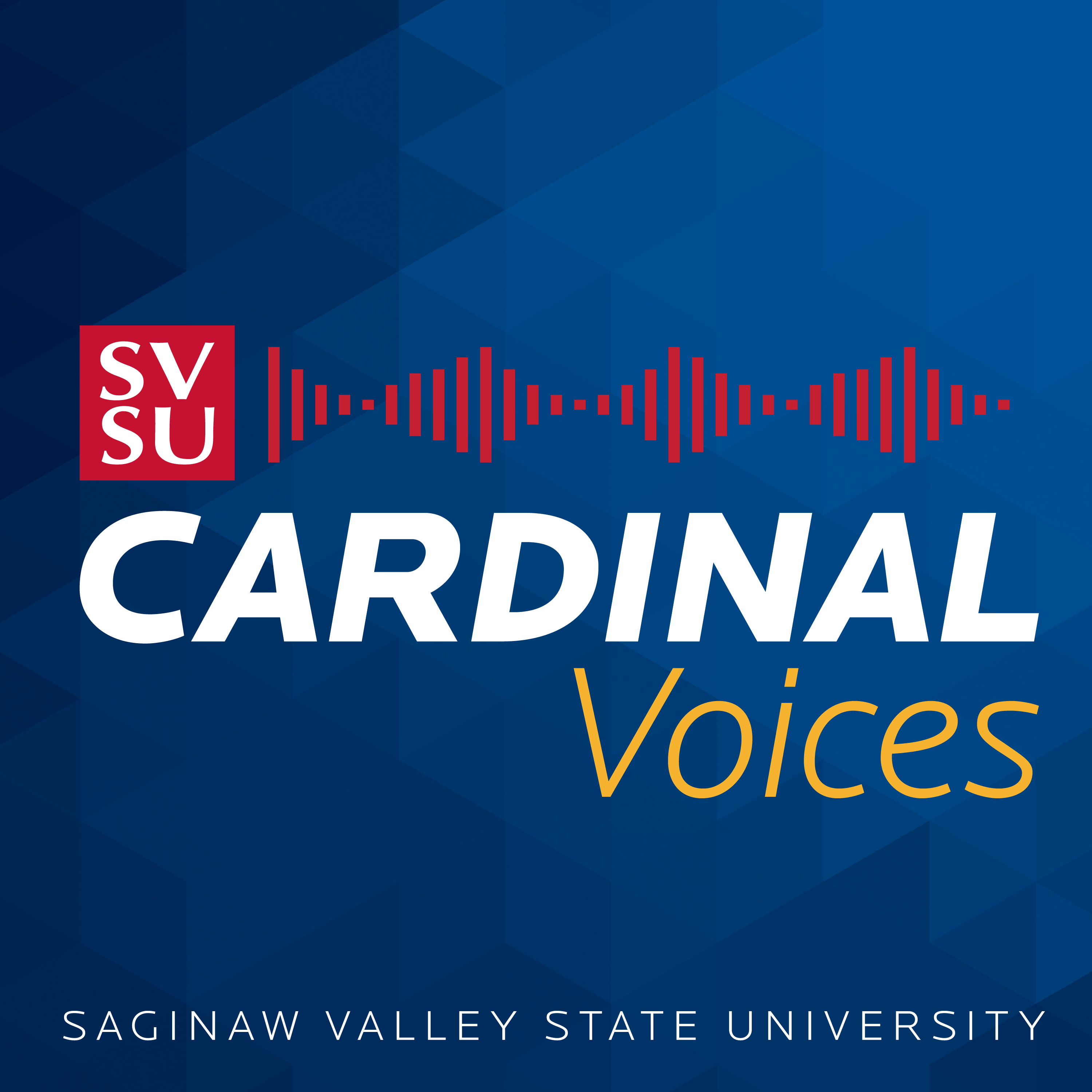 Logo for Cardinal Voices podcast